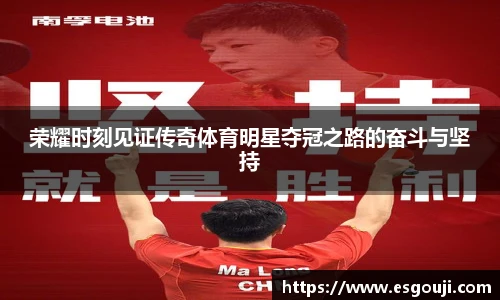 荣耀时刻见证传奇体育明星夺冠之路的奋斗与坚持